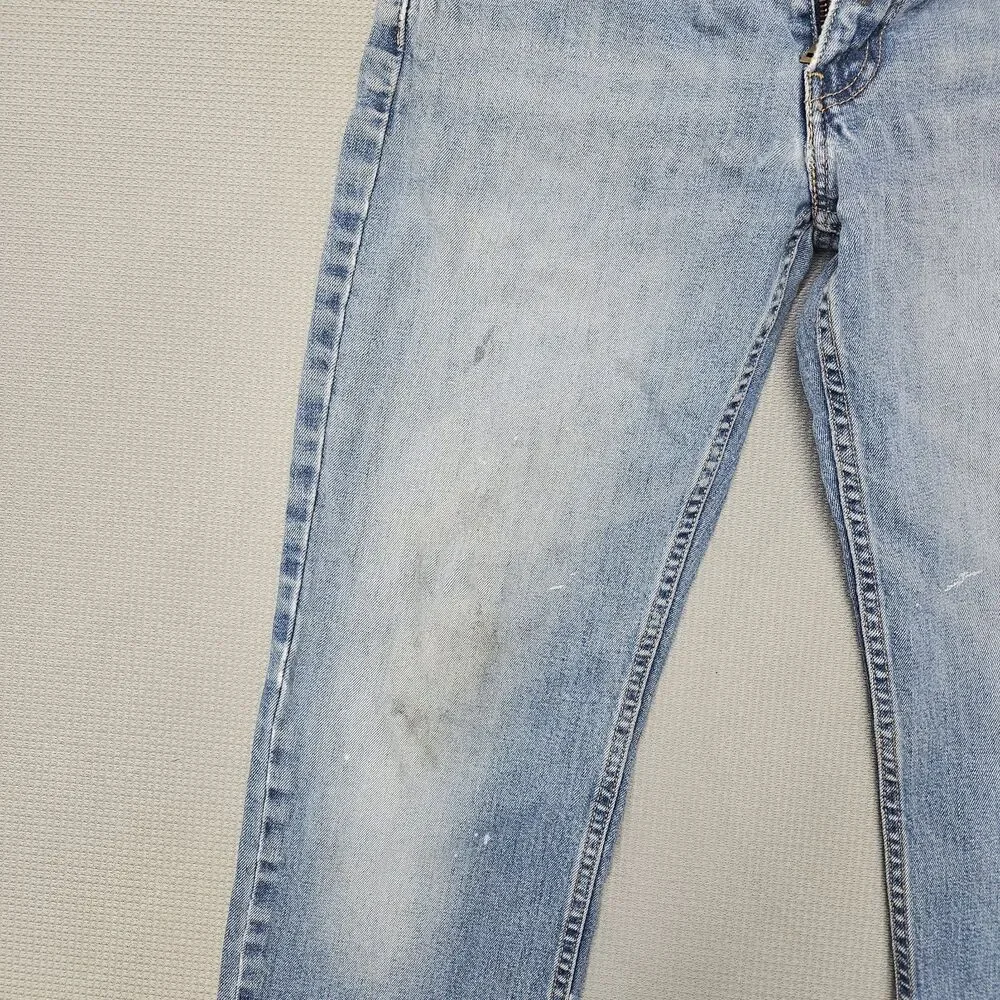 Levi Strauss 505 Red Tag Jeans Men's 31x30 Medium Blue Classic Fit Denim Pants
